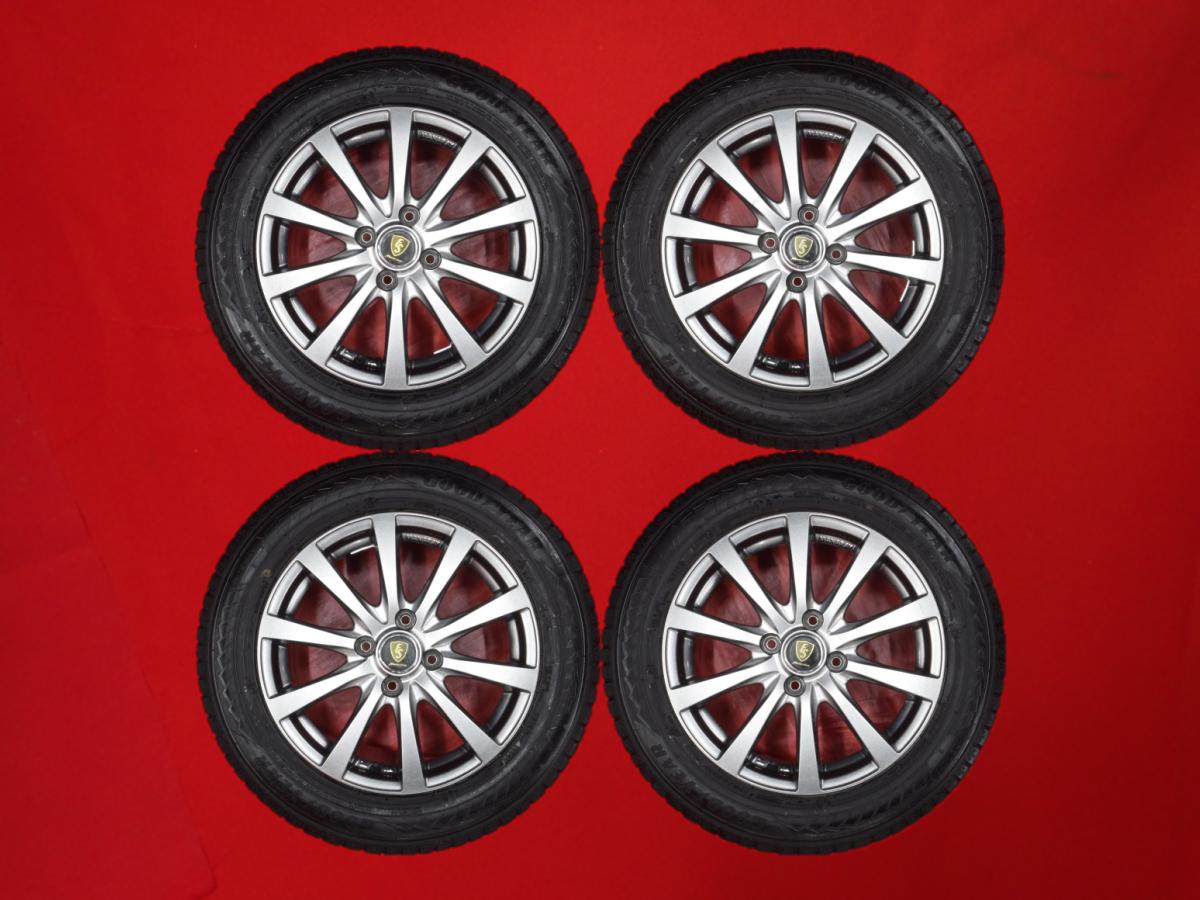 グッドイヤー アイスナビ 8 GOODYEAR ICENAVI 8 175/65R15 84Q 10スポークタイプ 1P 5.5Jx15 +45 4/100 ガンメタ系 サニー ヴィッツ カローラ フィールダー アクア iQ フィット ハイブリッド マイクラC+C スイフト カローラ インサイト バレーノ グレイス ノート イグニス