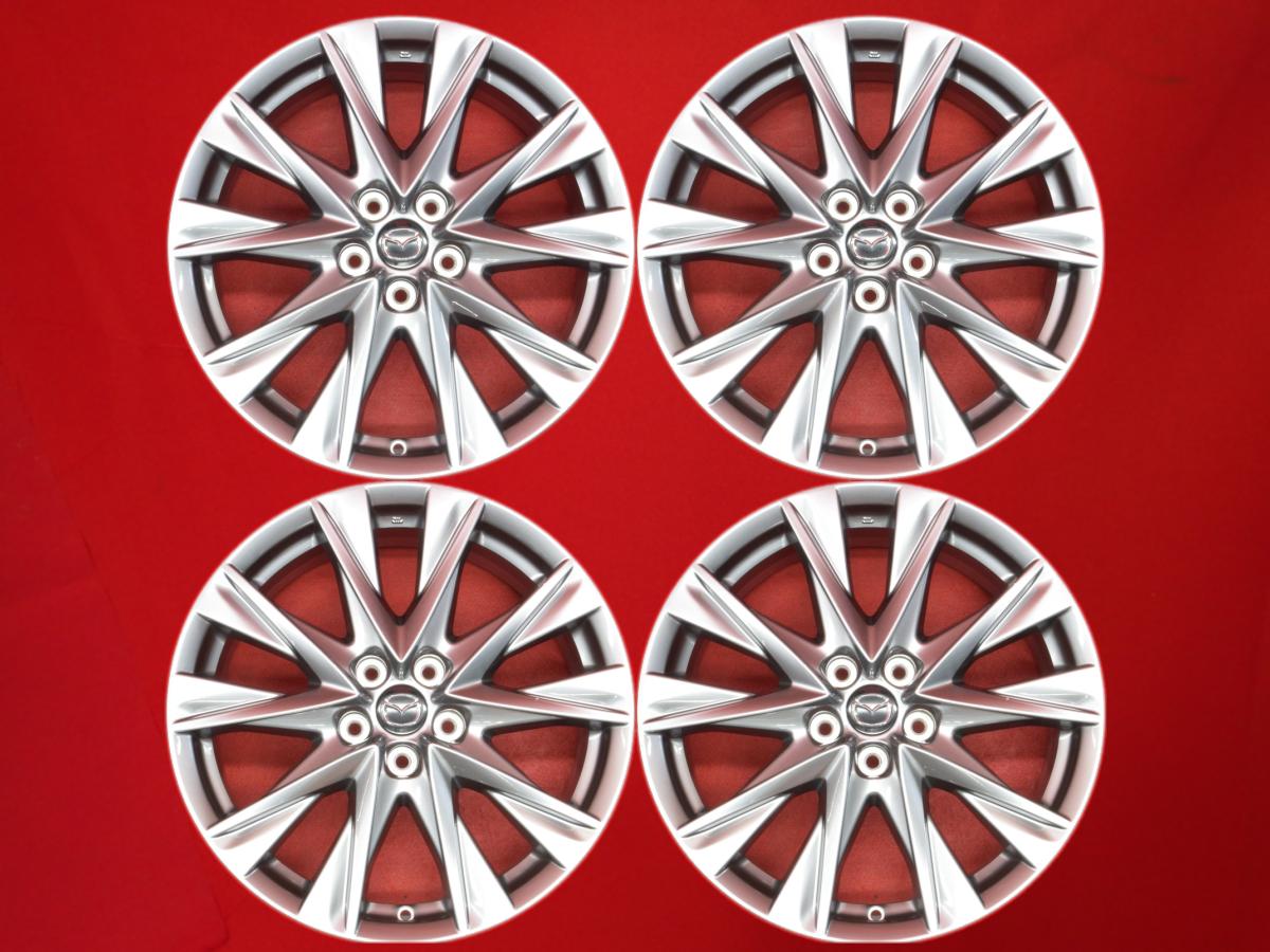 CX-8 Lパッケージ / プロアクティブ 純正 19インチ 7Jx19 +45 5/114.3 ガンメタ系 CX-30 CX-80 CX-7 CX-3 CX-5 CX-8