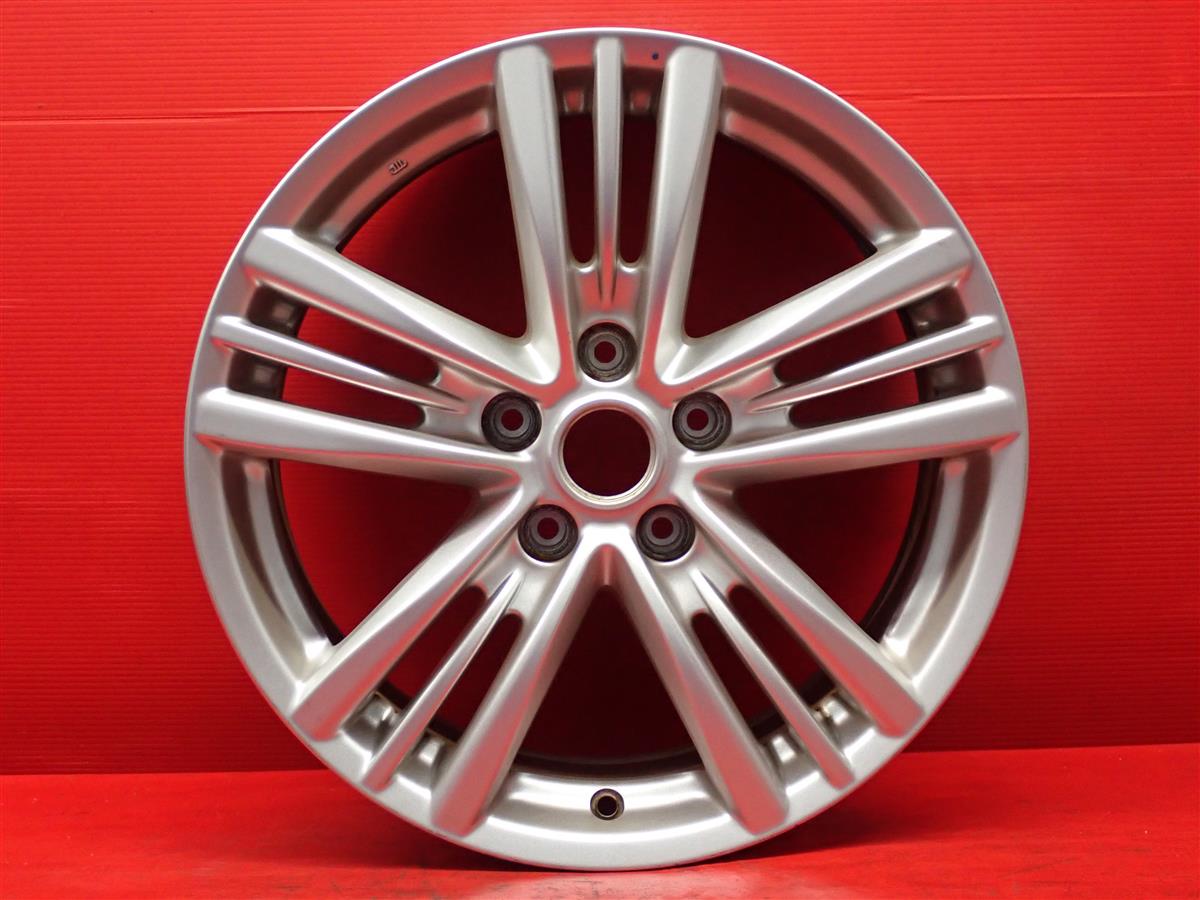 スカイライン (V36系)250GT後期純正 7.5Jx17 +45 5/114.3 シルバー(銀色)系