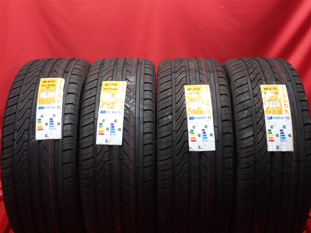 ミラージュ MR HP172 MIRAGE MR HP172 245/45R20 99Y 300 300C Eペイス LC500 LC500h LS500 V90 クロス..