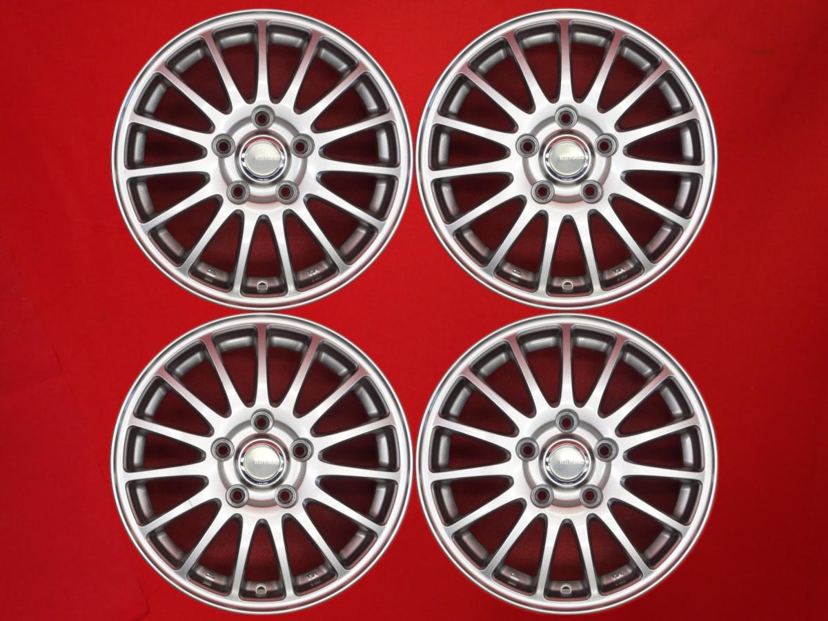 ECO FORME エコフォルム SE-12 6Jx15 +45 5/114.3 ガンメタ系 e-NV200 セレナ ステップワゴン フリード フリードプラス