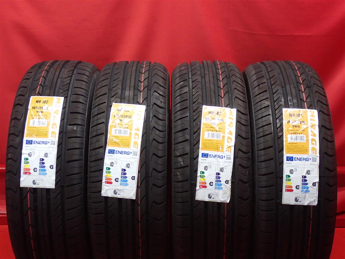 ミラージュ MR 182 MIRAGE MR 182 195/55R16 91V 1シリーズ 206CC 207 207CC 207SW 208 A1 Aクラス C3 ..