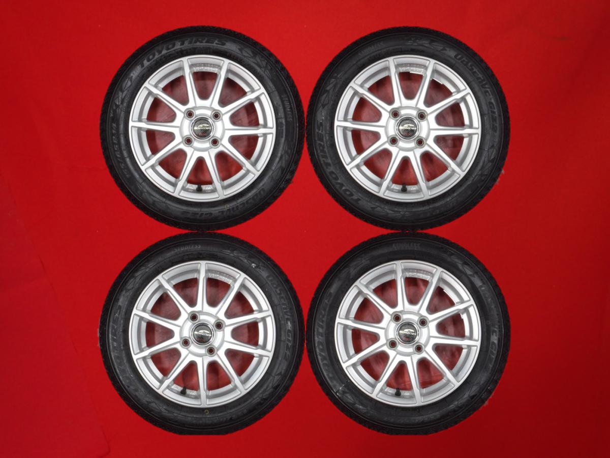 トーヨー オブザーブ ギズ2 TOYO OBSERVE GIZ2 155/65R14 75Q 5Wスポークタイプ 1P 4.5Jx14 +43 4/100 シルバー(銀色)系 ハイゼット キャディー ムーヴ コンテ エヌボックス スラッシュ ルークス プレオ プラス ムーヴ キャンバス ハイゼットトラック eKクロス ピクシス エ