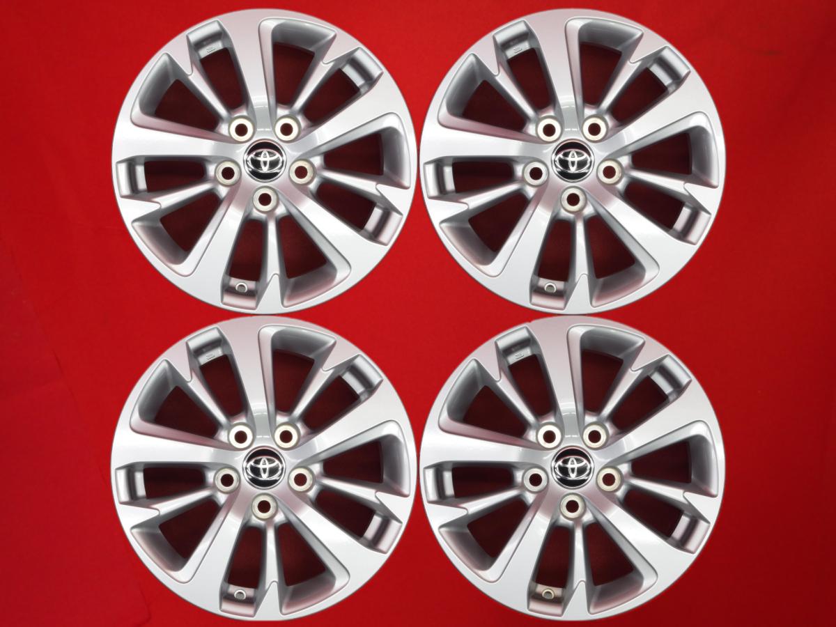 ヤリス クロス G / X 純正 16インチ 6.5Jx16 +45 5/114.3 シルバー(銀色)系 カローラ クロス C-HR エスクァイア