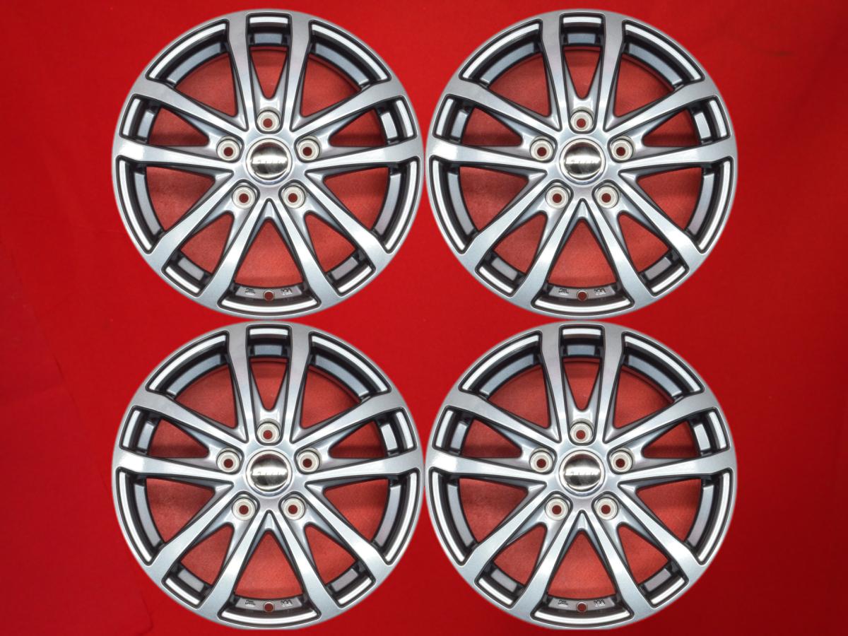 レーベン LH 6Jx15 +43 5/114.3 ガンメタ系 セレナ e-NV200