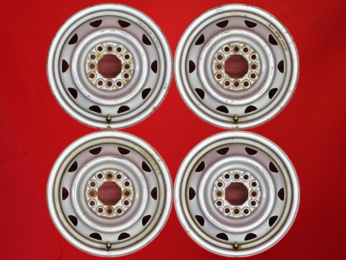 キャロウィン マルチPCDスチールホイール(キャップ無)LZ/5.00B 5Jx13 +40 4/100 110 114.3 シルバー(銀色)系