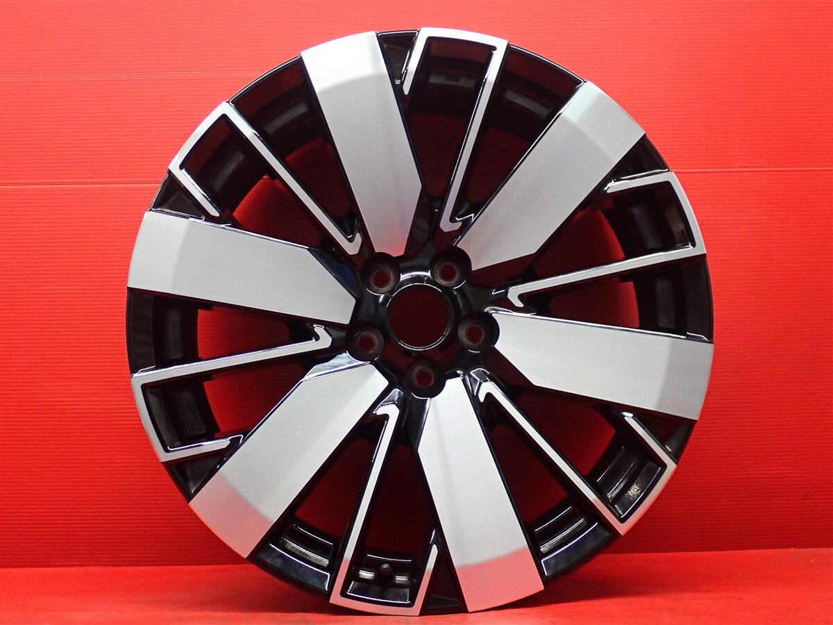 アウトランダー PHEV GN0W 純正 20インチ 8Jx20 +35 5/114.3 ブラックポリッシュ(ブラック&ポリッシュ)