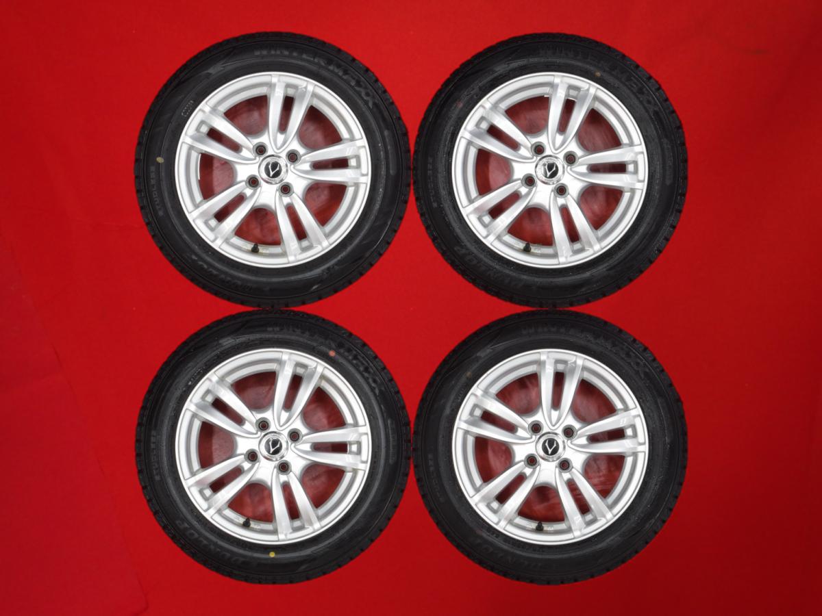 ダンロップ ウィンターマックス 02 WM02 DUNLOP WINTER MAXX 02 WM02 175/65R15 84Q 5Wスポークタイプ 1P 5.5Jx15 +42 4/100 シルバー(銀色)系 サニー アクア ヴィッツ カローラ フィールダー iQ カローラ フィット ハイブリッド マイクラC+C スイフト インサイト バレーノ