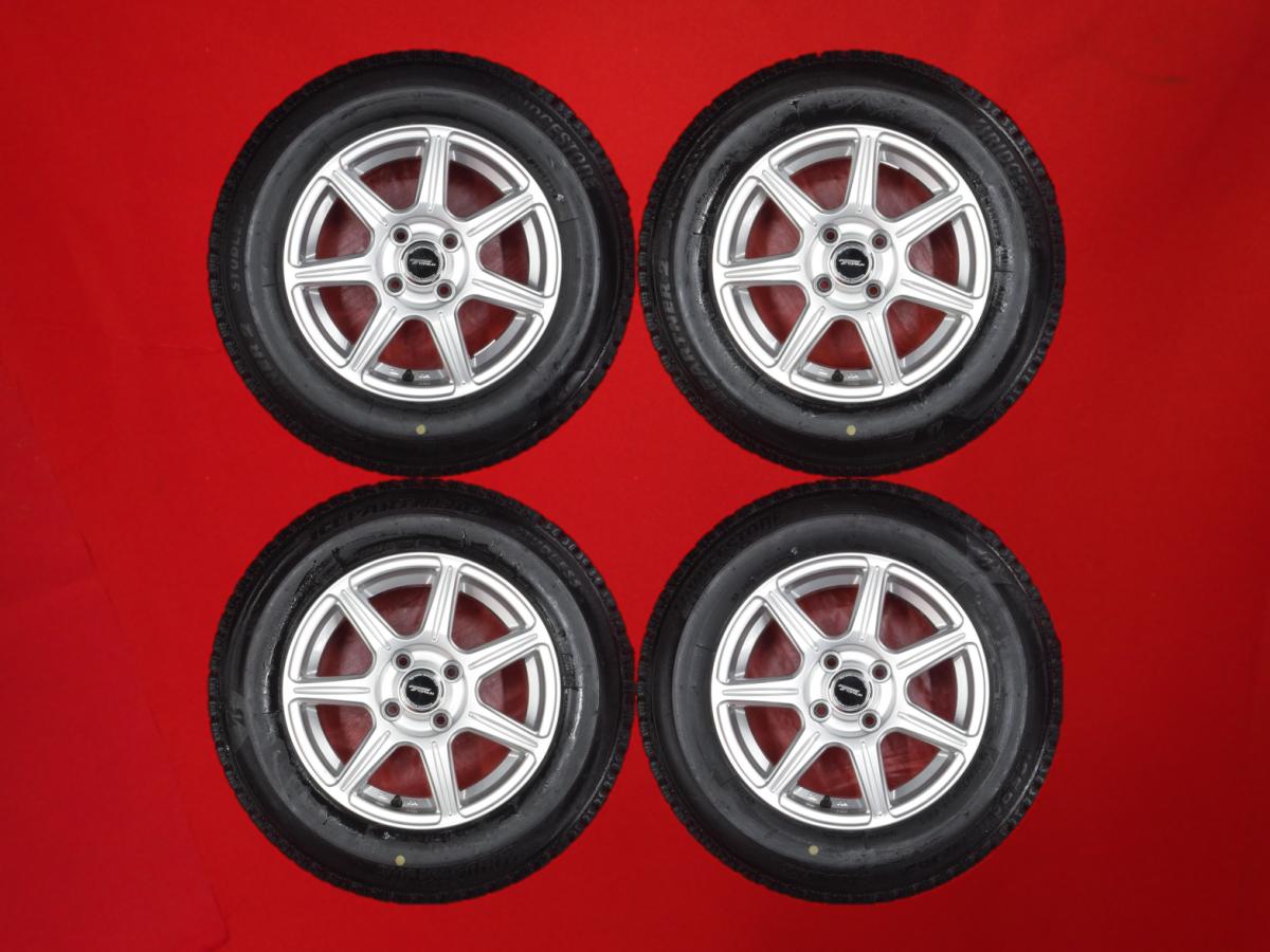 ブリヂストン アイスパートナー2 BRIDGESTONE ICEPARTNER2 185/70R14 88Q 7スポークタイプ 1P 5.5Jx14 +39 4/100 シルバー(銀色)系