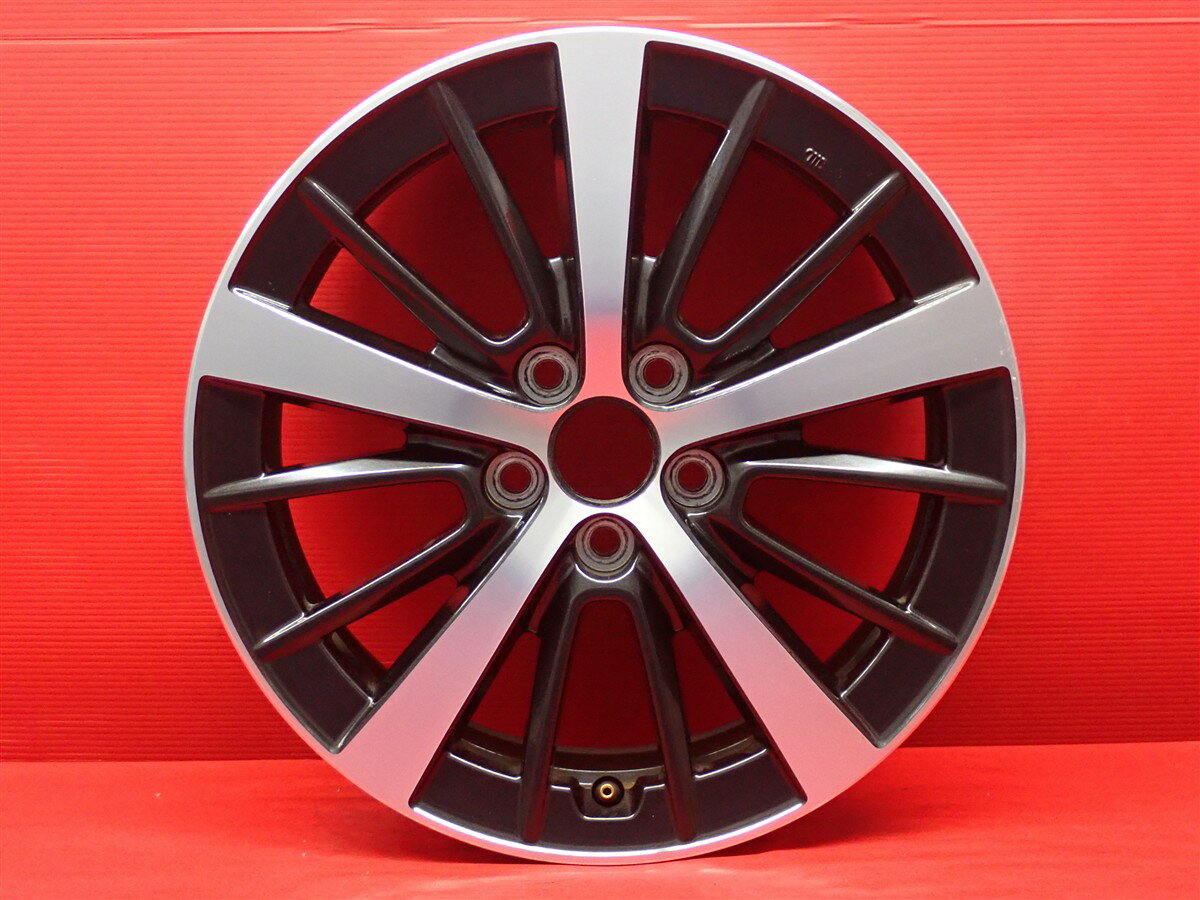 インプレッサ スポーツ(GT2-3)1.6i-L純正 6.5Jx16 +55 5/100 ガンメタポリッシュ(ガンメタ&ポリッシュ)