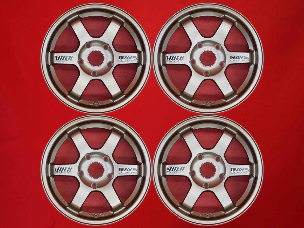 VOLK RACING(ボルクレーシング) TE37 7Jx15 +29 5/120 ブロンズ系 3シリーズ ti 3シリーズ カブリオーレ Z3