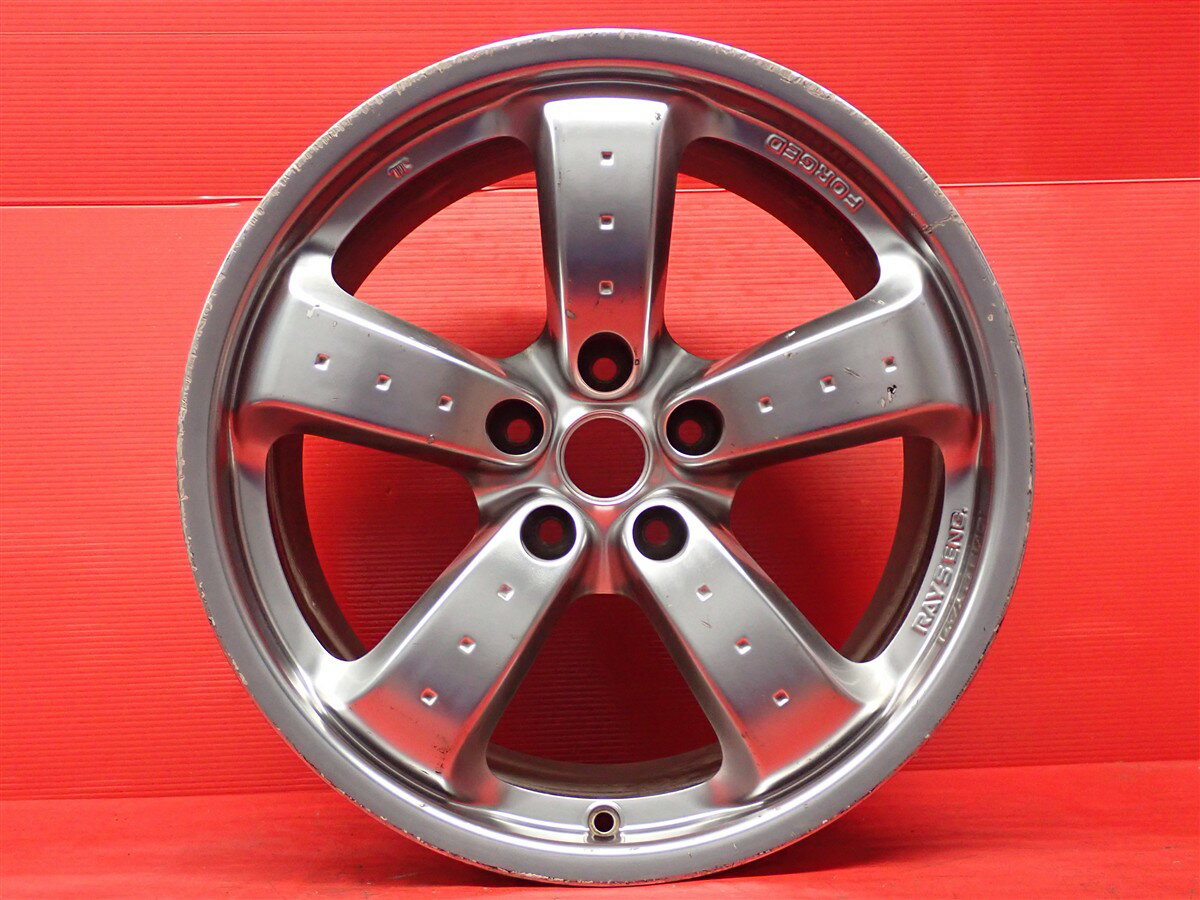 Z33 バージョンST タイプG純正 9Jx18 +30 5/114.3 ハイパーブラック