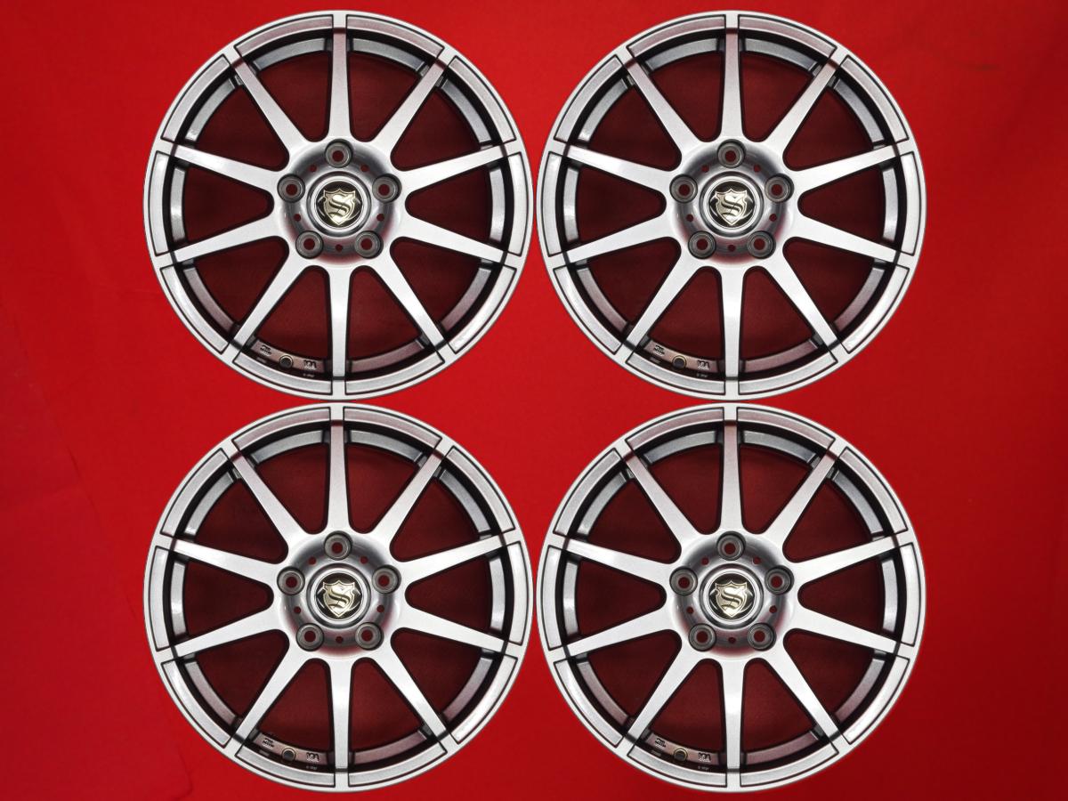 STRANGER 10スポーク 6.5Jx16 +45 5/114.3 ガンメタ系 CR-Z セレナ リーフ e+ CX-3 ヴェゼル CX-30