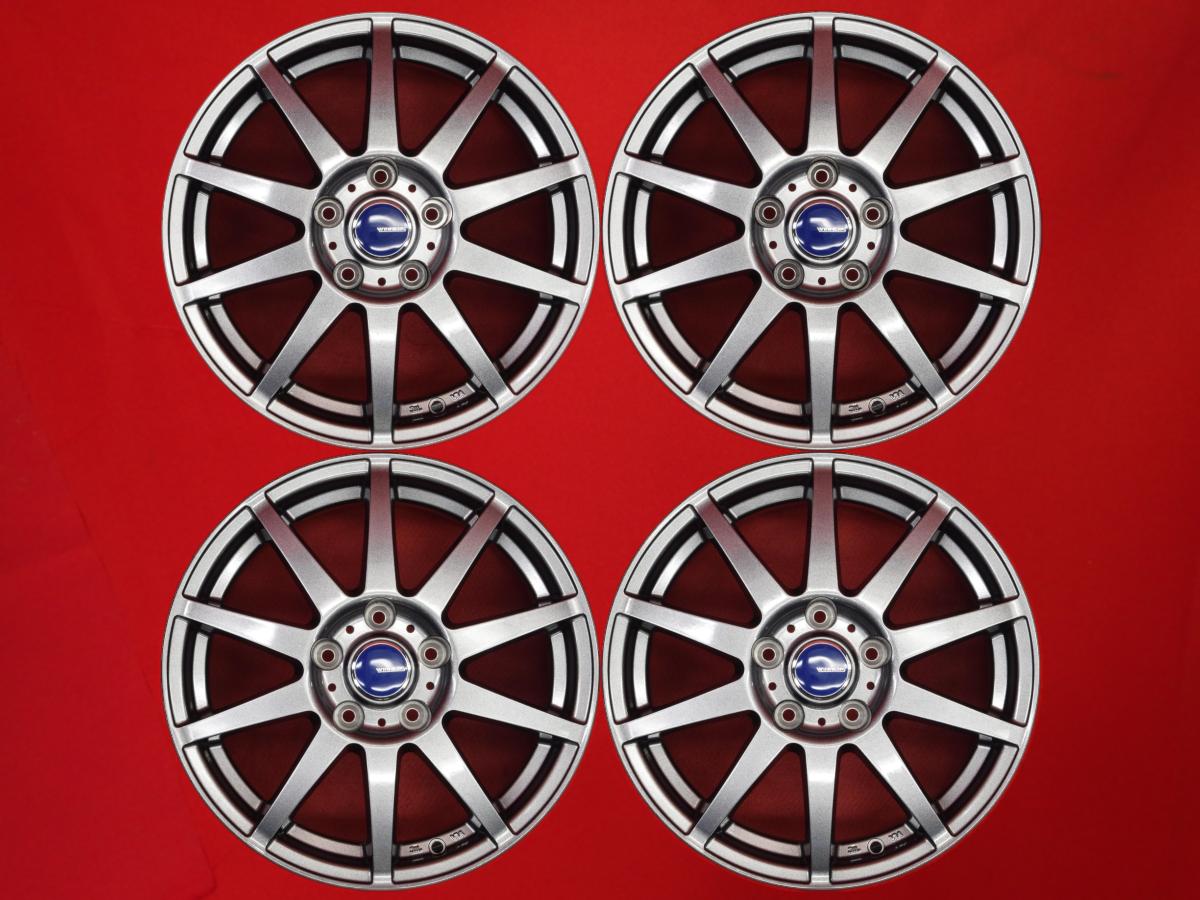 WINNERS(ウィナーズ) CF-01 6.5Jx16 +38 5/114.3 ガンメタ系 カローラ クロス ヴォクシー ハリアー プリウス セレナ ヤリス クロス ノア デリカ D:5