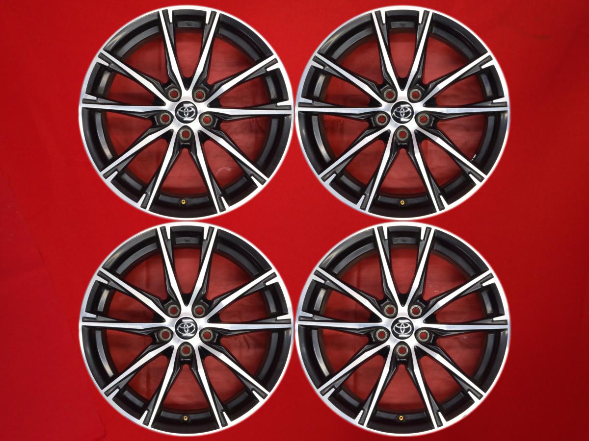 86 (ZN6-後期)GT純正 7Jx17 +48 5/100 ガンメタポリッシュ(ガンメタ&ポリッシュ) 86