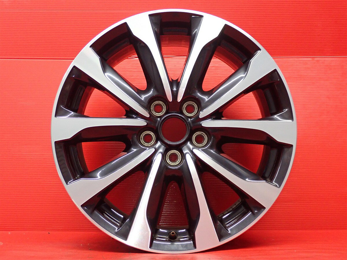 CX-3 ( DK5系 ) プロアクティブ Sパッケージ 純正 7Jx18 +50 5/114.3 ガンメタポリッシュ(ガンメタ&ポリッシュ)