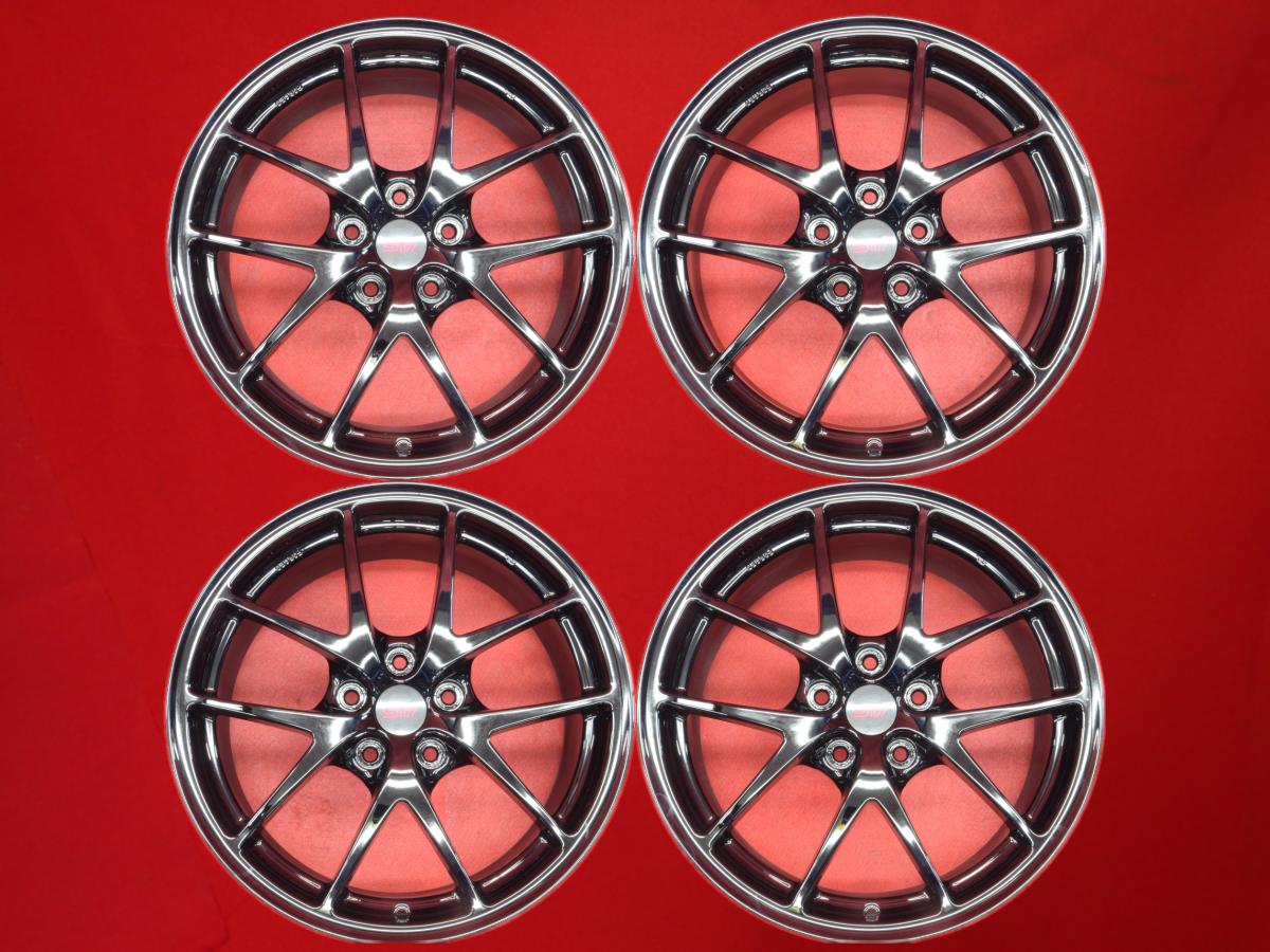WRX STI(VAB)Type S純正 8.5Jx18 +55 5/114.3 ブラック(黒色)系 レヴォーグ WRX STI インプレッサ WRX STI レガシィ アウトバック WRX WRX S4 インプレッサ インプレッサ STI