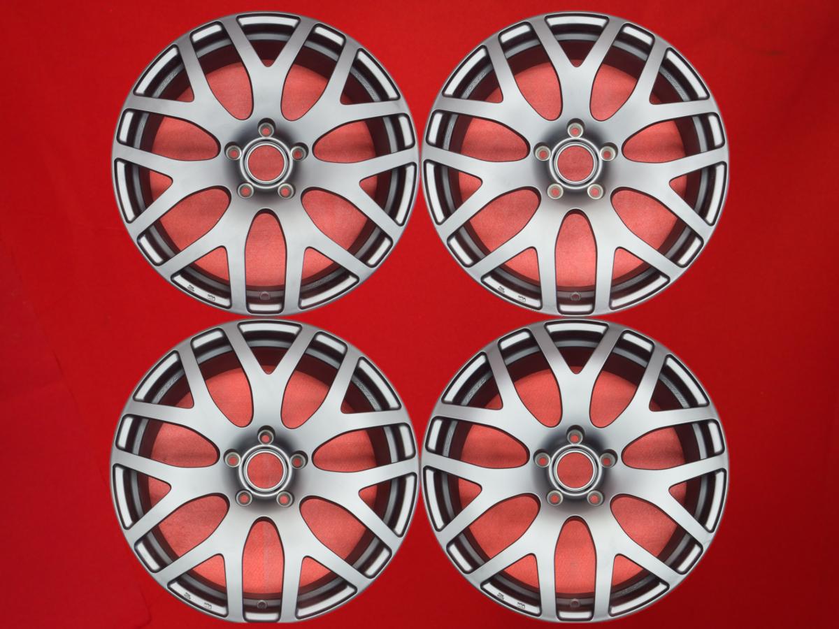 WALTZ FORGED(ヴァルツフォージド) S7(エスセブン) 8Jx18 +43 5/114.3 ブラック(黒色)系 ES300h GR ヤリス RX-8 ランサー エボリューション V UX200 スカイライン シビック ハッチバック インプレッサ WRX STI NX300