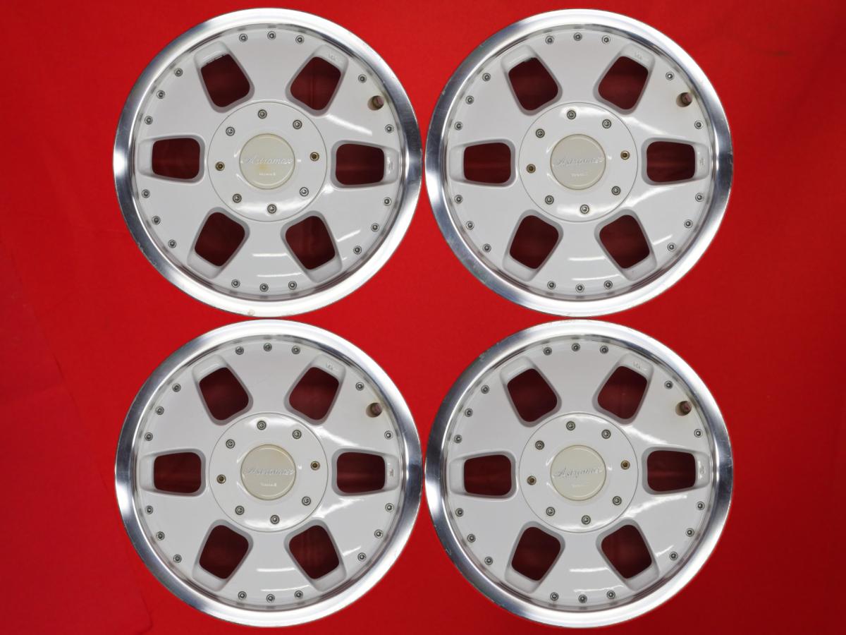 ディッシュタイプ 3PT 5Jx14 +45 4/100 110 ポリッシュ系 ホワイト(白色)系