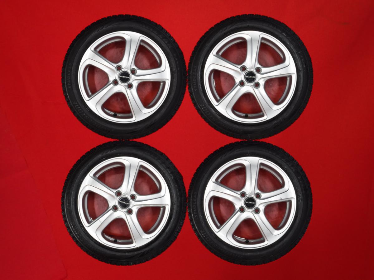 ブリヂストン ブリザック VRX BRIDGESTONE BLIZZAK VRX 185/55R16 83Q 5スポークタイプ 1P 6Jx16 +50 4/100 シルバー(銀色)系 インサイト グレイス フィット フィット シャトル フリード スパイク ハイブリッド フリード ハイブリッド ヴィッツ シャトル スイフト フィット