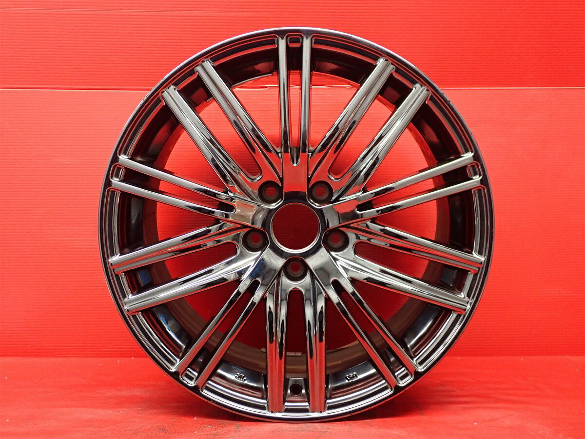 レクサス IS F SPORT 純正 オプション MODELLISTA モデリスタ 8.5Jx18 +50 5/114.3 スーパーメタルコーティング系(メッキ色の塗装)