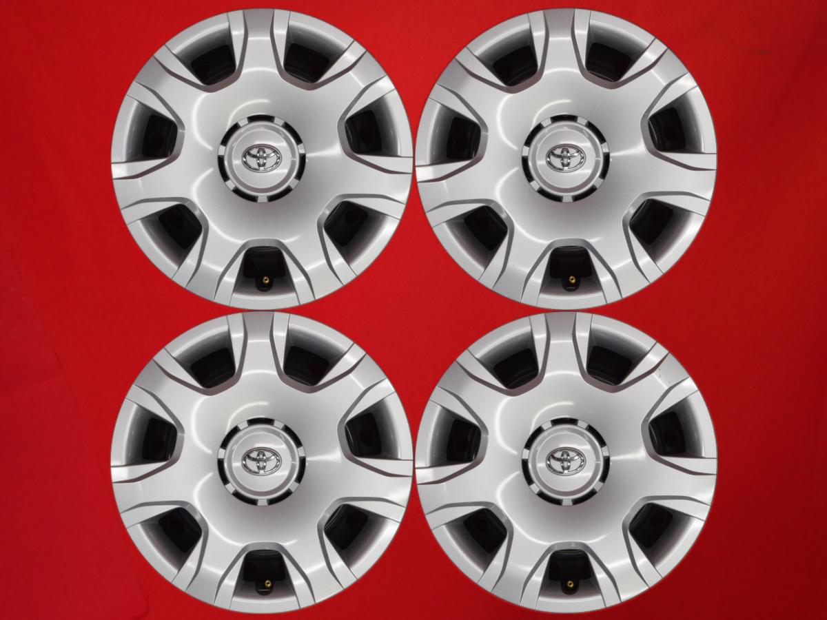 ハイエース (200系)純正スチールホイール(フルキャップ付) 6Jx15 +35 6/139.7 シルバー(銀色)系 ハイエースワゴン ハイエースバン