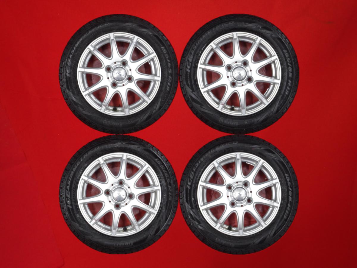 ピレリ アイス アシンメトリコ PIRELLI ICE ASIMMETRICO 155/65R13 73Q 10スポークタイプ 1P 4Jx13 +45 4/100 シルバー(銀色)系 トッポ ムーヴ トラック オッティ プレオ ミラ ジーノ モコ ミニカ パレット SW パレット MRワゴン Wit スピアーノ エッセ ミラ ミニカ トッポ