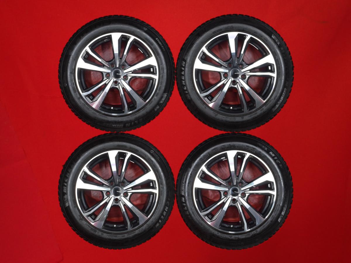 ミシュラン X-ICE SNOW SUV MICHELIN X-ICE SNOW SUV 235/60R18 T 5Wスポークタイプ 1P 8Jx18 +43 5/112 ガンメタポリッシュ(ガンメタ&ポリッシュ) Q5 スポーツバック Q5