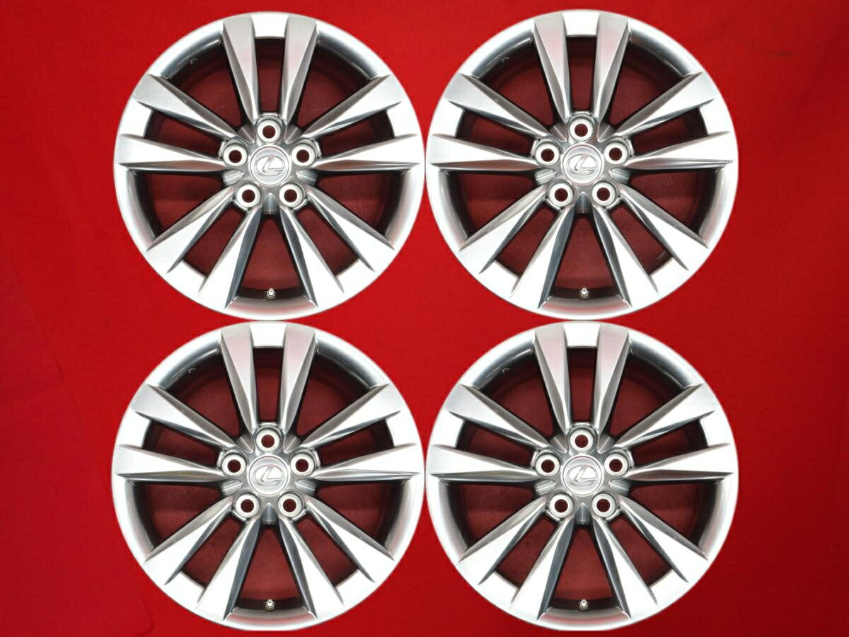 レクサス LS460 version L後期純正 7.5Jx18 +32 5/120 ガンメタ系 LM500h LS460 LS460L ヴェルファイア アルファード LS600h L