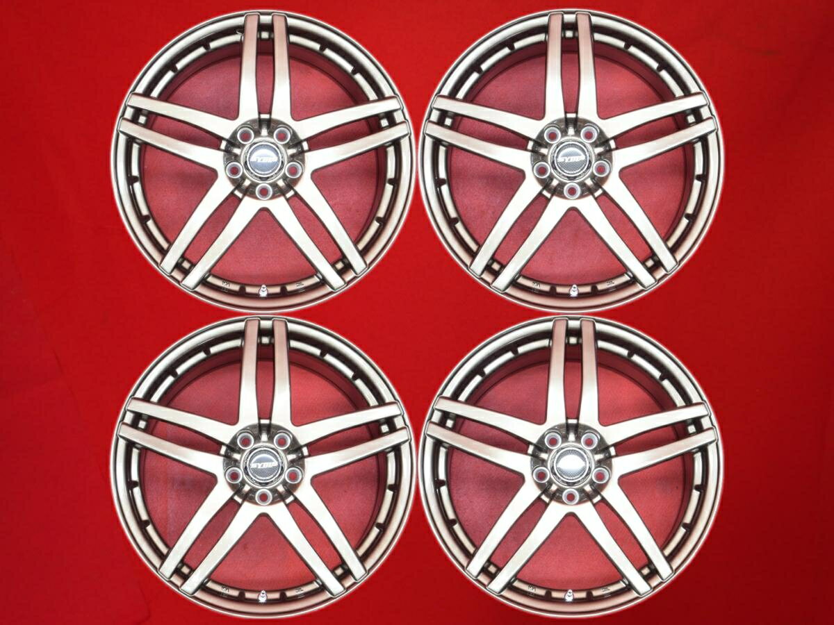 SYMS(シムス) SRW-C1 7.5Jx17 +52 5/100 ブロンズ系 レガシィ インプレッサ インプレッサ スポーツ レガシィ アウトバック インプレッサ スポーツハイブリッド インプレッサ G4 レガシィ ツーリング ワゴン XV レガシィ B4 エクシーガ フォレスター インプレッサ STI インプ