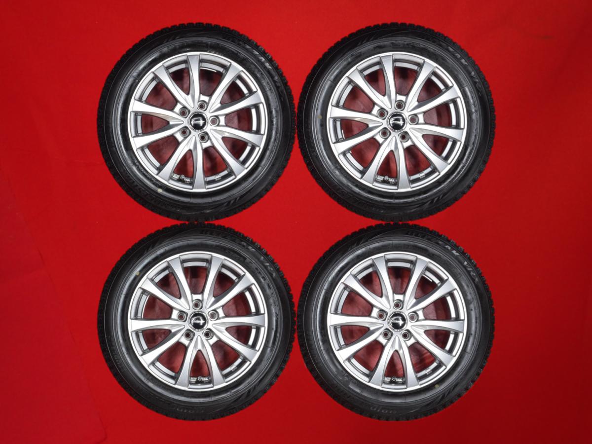 Rakuten - ブリヂストン ブリザック VRX BRIDGESTONE BLIZZAK VRX 185/60R15 84Q 5Wスポークタイプ 1P 6Jx15 +43 5/100 ガンメタ系 シエンタ