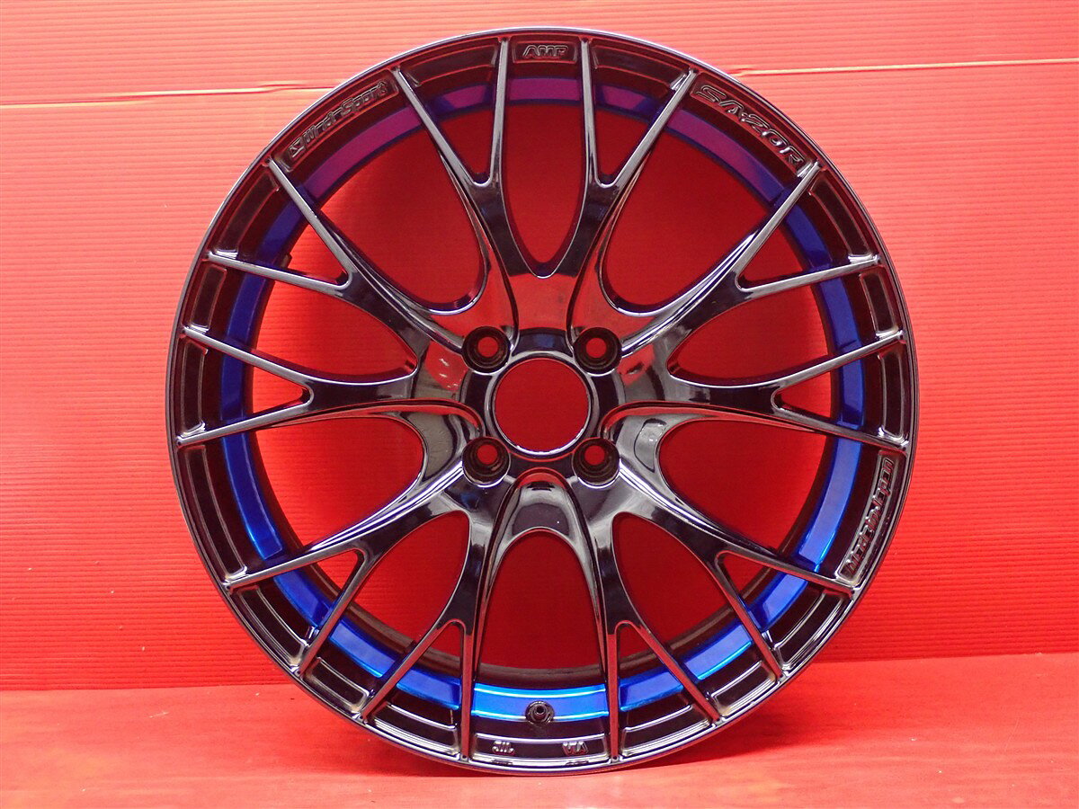 ウェッズスポーツ SA-20R(エスエーニーマルアール) 7Jx17 +43 4/100 スーパーメタルコーティング系(メッキ色の塗装)