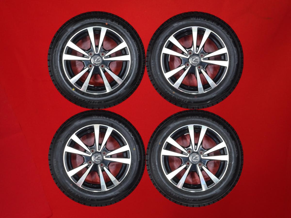 ダンロップ ウィンターマックス 02 WM02 DUNLOP WINTER MAXX 02 WM02 175/65R14 82Q 5Wスポークタイプ 1P 5.5Jx14 +38 4/100 ブラックポリッシュ(ブラック&ポリッシュ) ポルテ ブーン キューブ キュービック ヴィッツ コルト プラス デミオ ウィル サイファ キューブ フィッ