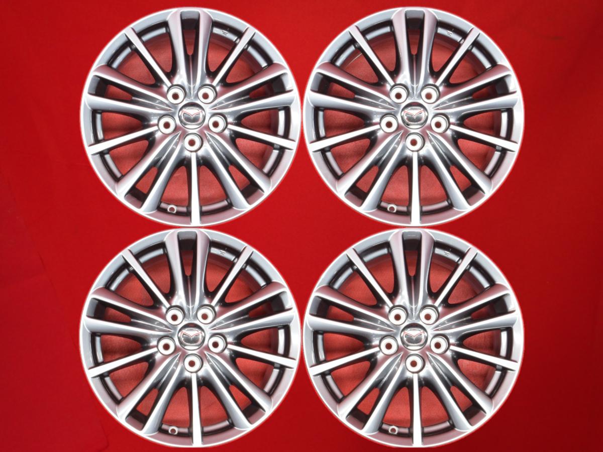 CX-5 (KF系)純正 17inch 7Jx17 +45 5/114.3 ガンメタ系 CX-8 CX-7 CX-3 CX-5 CX-30