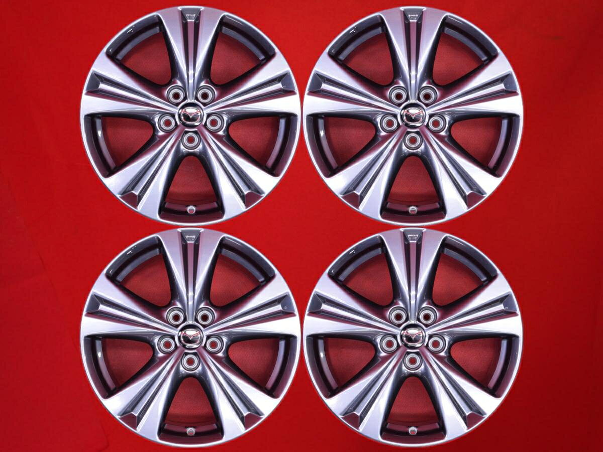 CX-60 25S S Package 純正 7.5Jx18 +45 5/114.3 ガンメタ系 CX-8 CX-80 CX-30 CX-7 CX-5 CX-3 CX-60