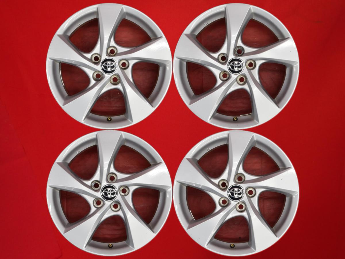 C-HR S/S-T純正 6.5Jx17 +45 5/114.3 シルバー(銀色)系 C-HR