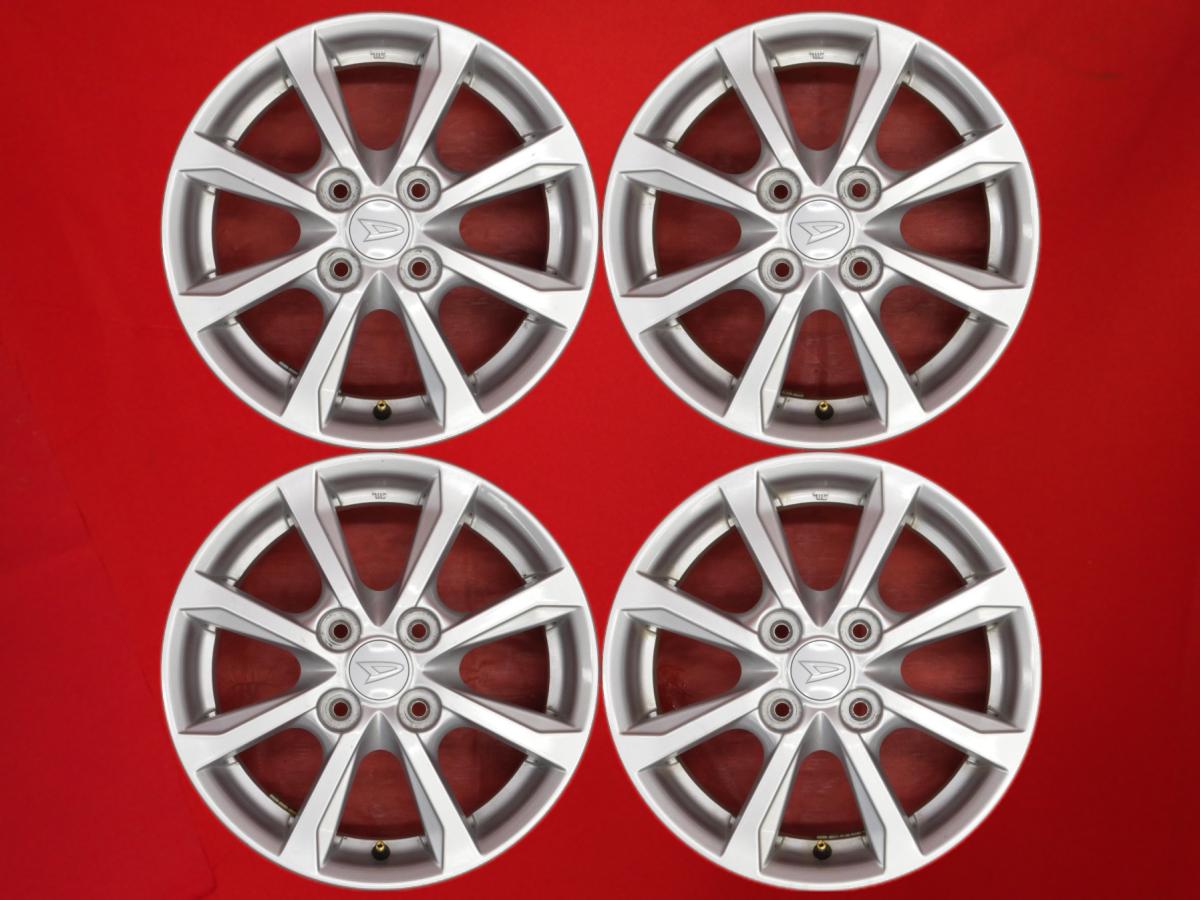 ミラ イース ( LA350 / 360 ) G 純正 4.5Jx14 +45 4/100 シルバー(銀色)系 ミラ イース