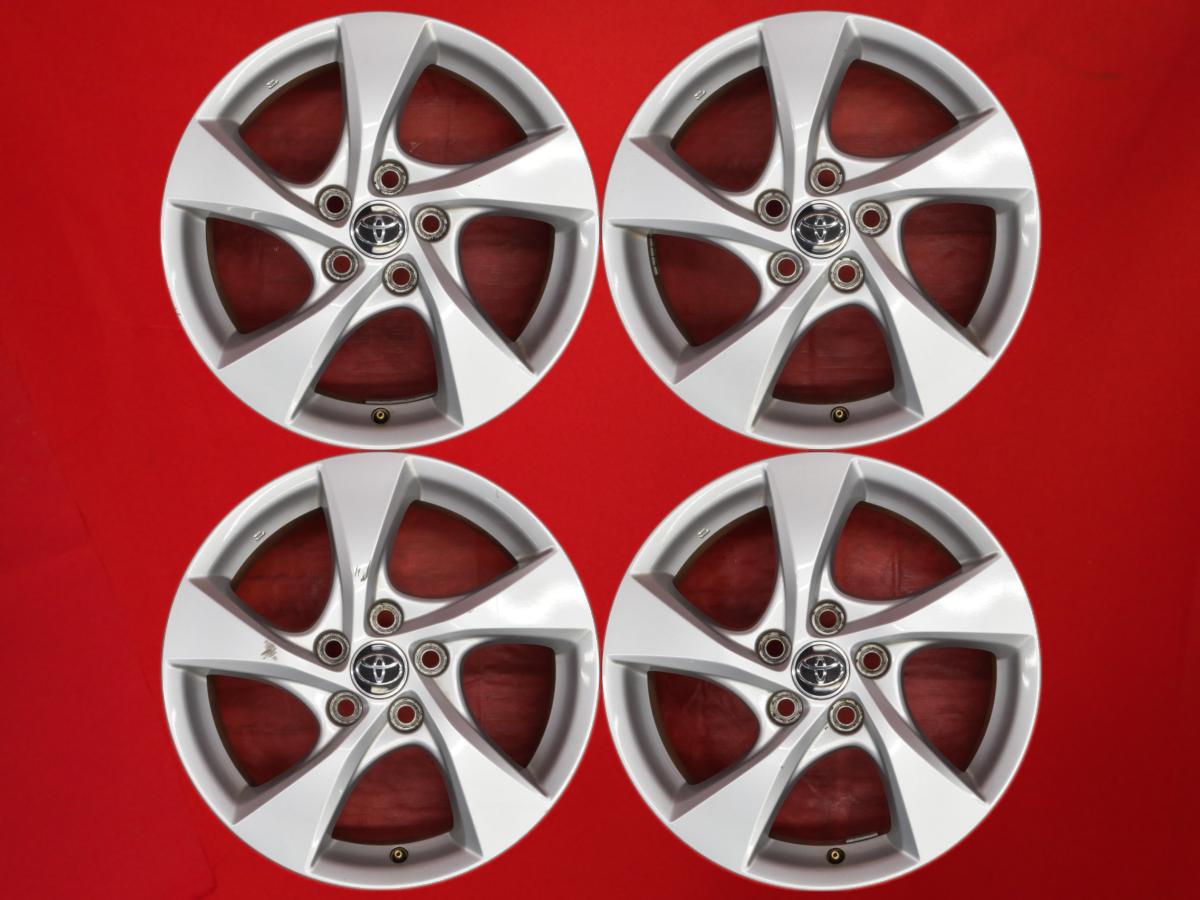 C-HR S/S-T純正 6.5Jx17 +45 5/114.3 シルバー(銀色)系 C-HR
