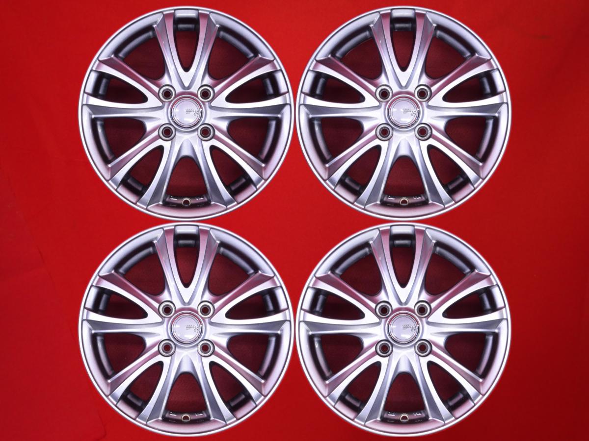 SIBILLA NEXT C5 5.5Jx14 +42 4/100 ハイパーブラック エクサ ラングレー カルタス ワゴン ルーテシア シボレーMW ユーノス ロードスター スパーキー パッソ セッテ プラッツ アレックス ラウム ユーノス 100 フィット アリア キューブ ワゴンR ソリオ カローラ アクシオ モ