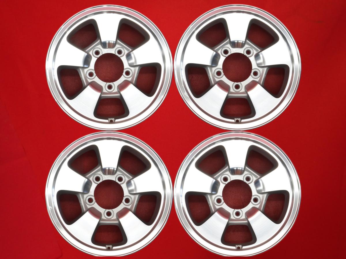 ジムニー (JA系)純正2 5.5Jx16 +22 5/139.7 シルバーポリッシュ(シルバー&ポリッシュ) AZ-オフロード ジムニー