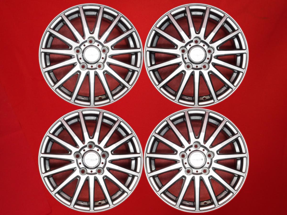 ザイン RACING(レーシング) 6Jx15 +45 5/114.3 ガンメタ系 アイシス e-NV200 セレナ