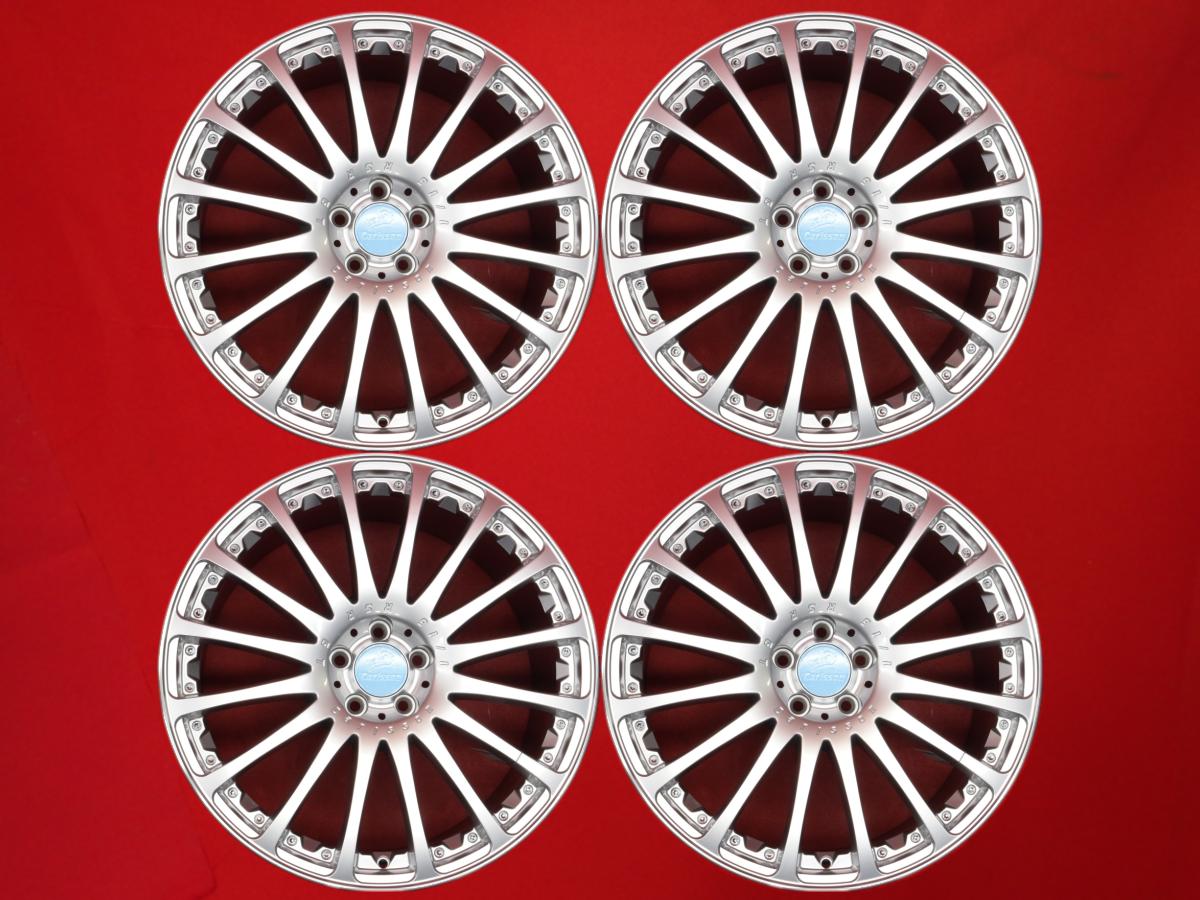 Carlsson(カールソン) 1/16 RS Ultra Light 9Jx21 +40 5/114.3 ポリッシュ系 シルバー(銀色)系 クラウン アスリート アルファード RX 450h セルシオ RX350 フーガ ハイブリッド ヴェルファイア フーガ RX500h