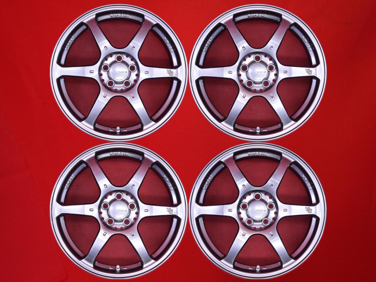 VOLK RACING(ボルクレーシング) G2 7Jx17 +50 5/100 ハイパーブラック プリウス カローラ インプレッサ スポーツハイブリッド プリウスPHV カローラ ツーリング