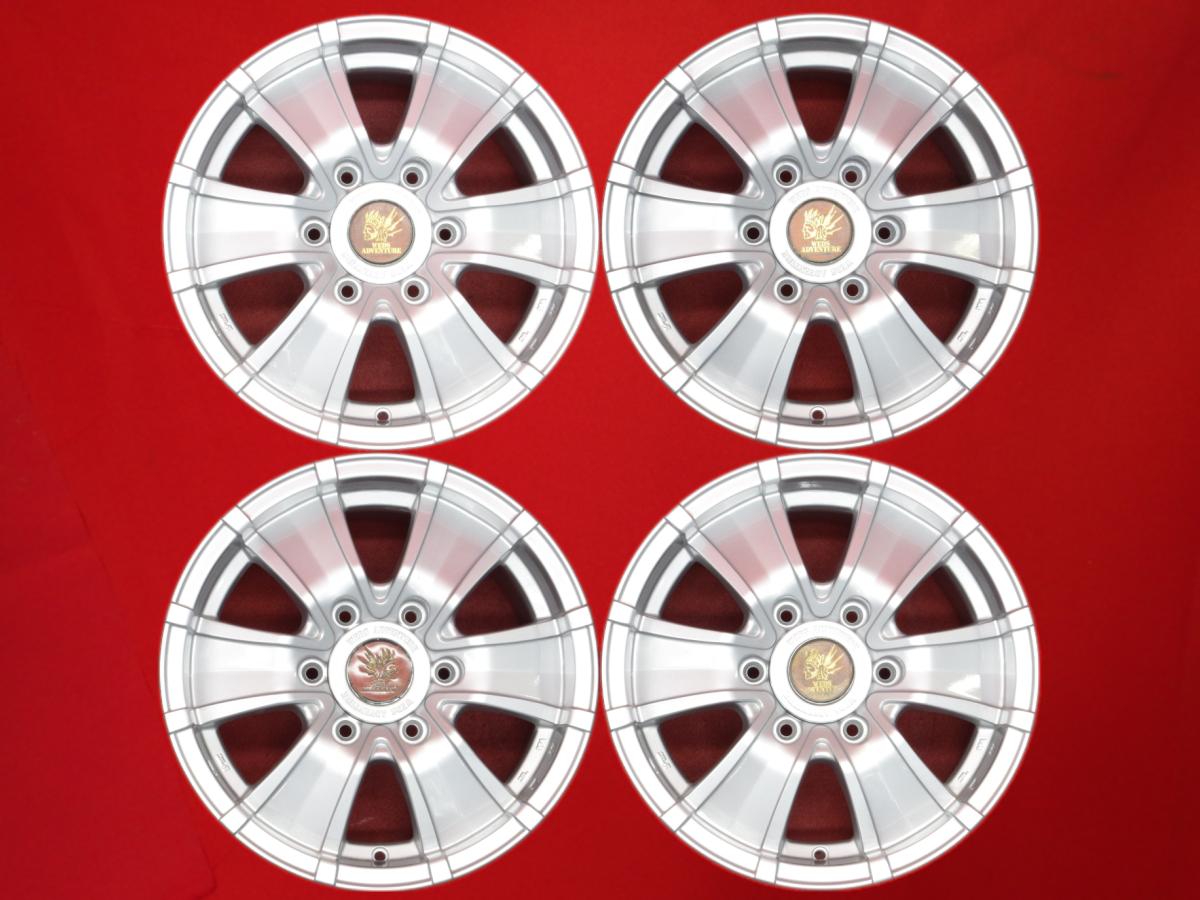 McCOYS(マッコイズ) RT-1 7Jx16 +37 6/139.7 シルバー(銀色)系 ハイエースバン レジアスエース バン ハイエースコミューター ハイエースワゴン