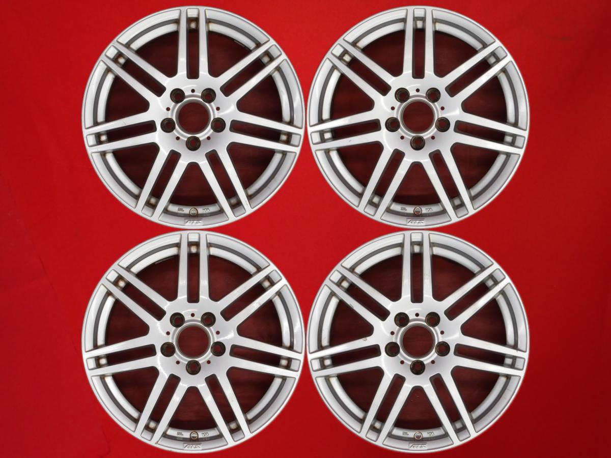 ATS TWIN 7Jx17 +50 5/112 シルバー(銀色)系 Aクラス Bクラス