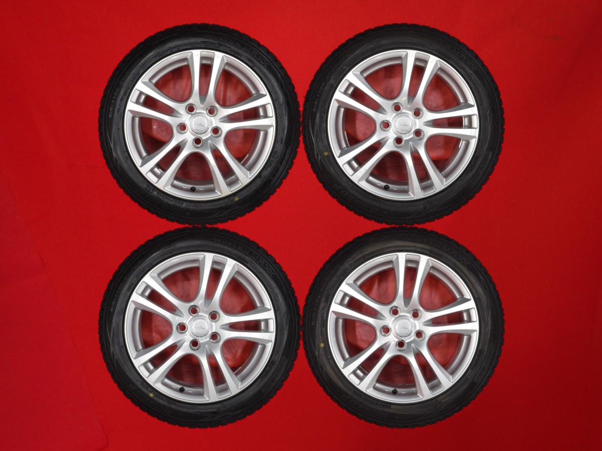 ダンロップ ウィンターマックス 01 WM01 DUNLOP WINTER MAXX 01 WM01 235/50R18 97Q 5Wスポークタイプ 1P 8Jx18 +35 5/120 シルバー(銀色)系 LS600h LS460L LS460