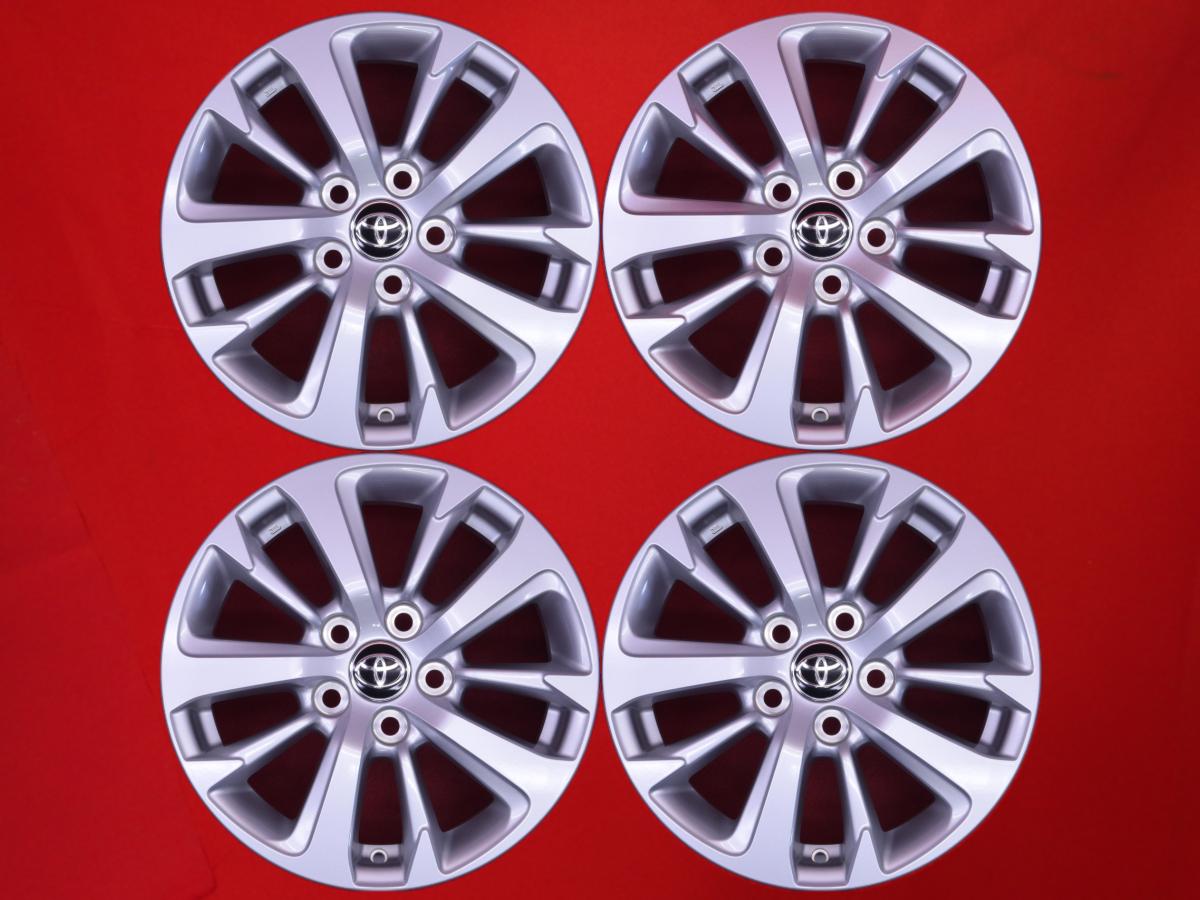 ヤリス クロス G / X 純正 16インチ 6.5Jx16 +45 5/114.3 シルバー(銀色)系 ヤリス クロス プリウスα カローラ クロス C-HR