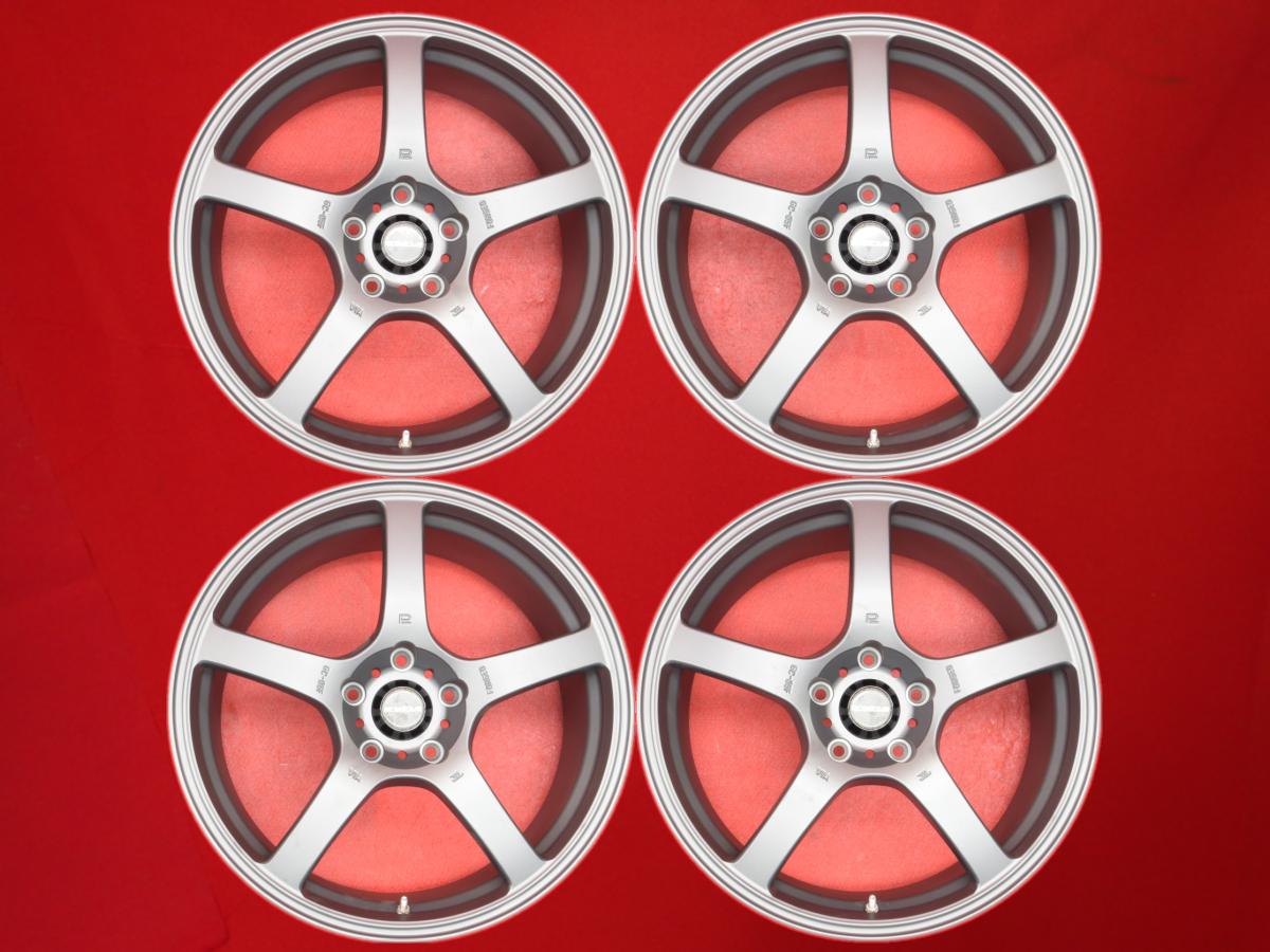 Prodrive(プロドライブ) GC-05F 8Jx18 +43 5/114.3 ガンメタ系 SVX インプレッサ WRX STI