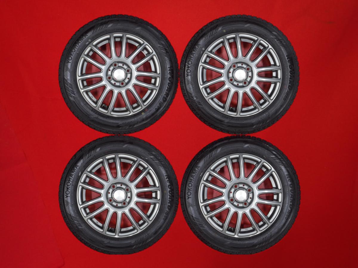 ヨコハマ アイスガード 6 iG60 YOKOHAMA iceGUARD 6 iG60 175/65R15 84Q 7Wスポークタイプ 1P 5.5Jx15 +45 4/100 ガンメタ系 iQ スイフト カローラ ヴィッツ カローラ フィールダー アクア フィット シャトル フィット イグニス カローラ アクシオ キューブ インサイト グレ