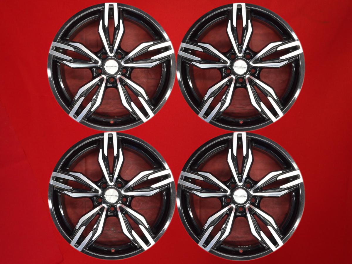EUROBAHN(ユーロバーン) VTX 8.5Jx19 +44 5/112 ガンメタポリッシュ(ガ ...